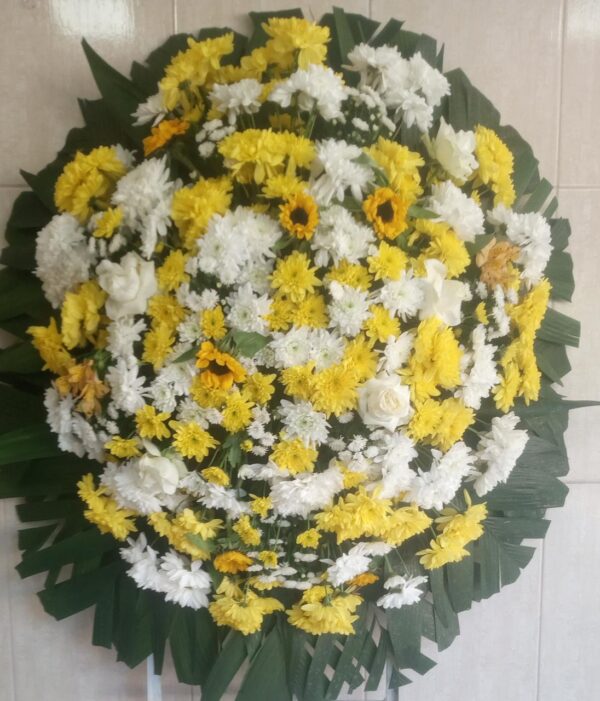 Coroa de Flores Amarela